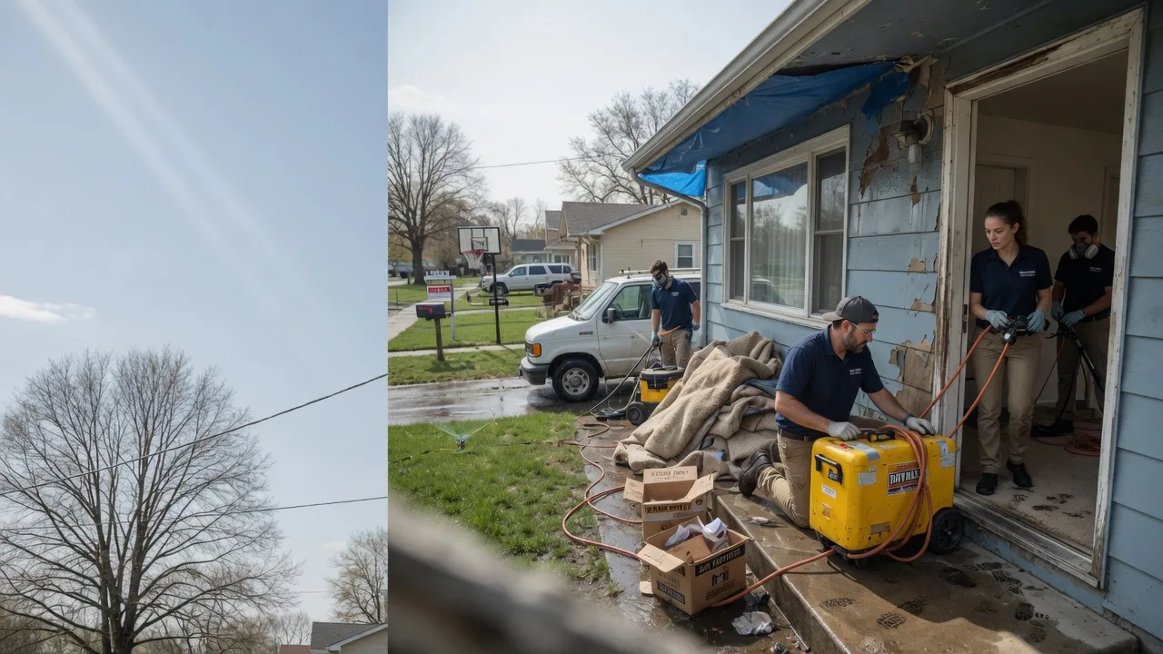 Basement Flood Cleanup in Fort Cobb, OK near me